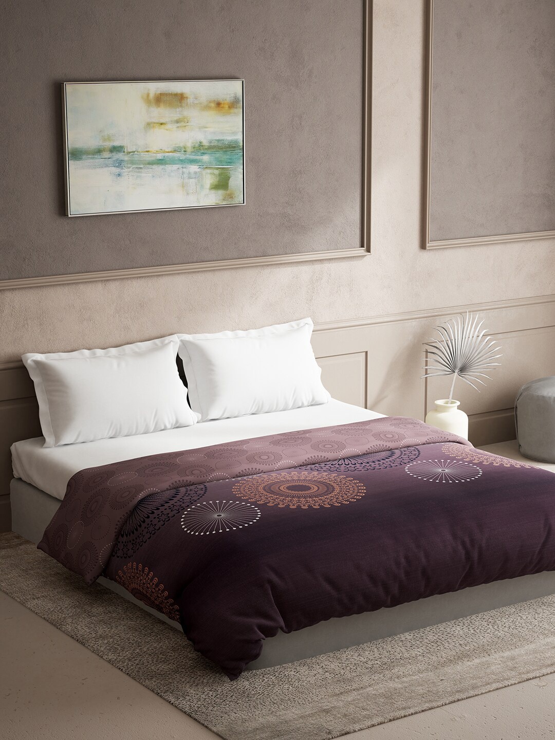 DDecor Burgundy & White Ethnic Motifs Pure Cotton Reversible Mild Winter Double Bed Quilt
DDecor Burgundy & White Ethnic Motifs Pure Cotton Reversible Mild Winter Double Bed Quilt
