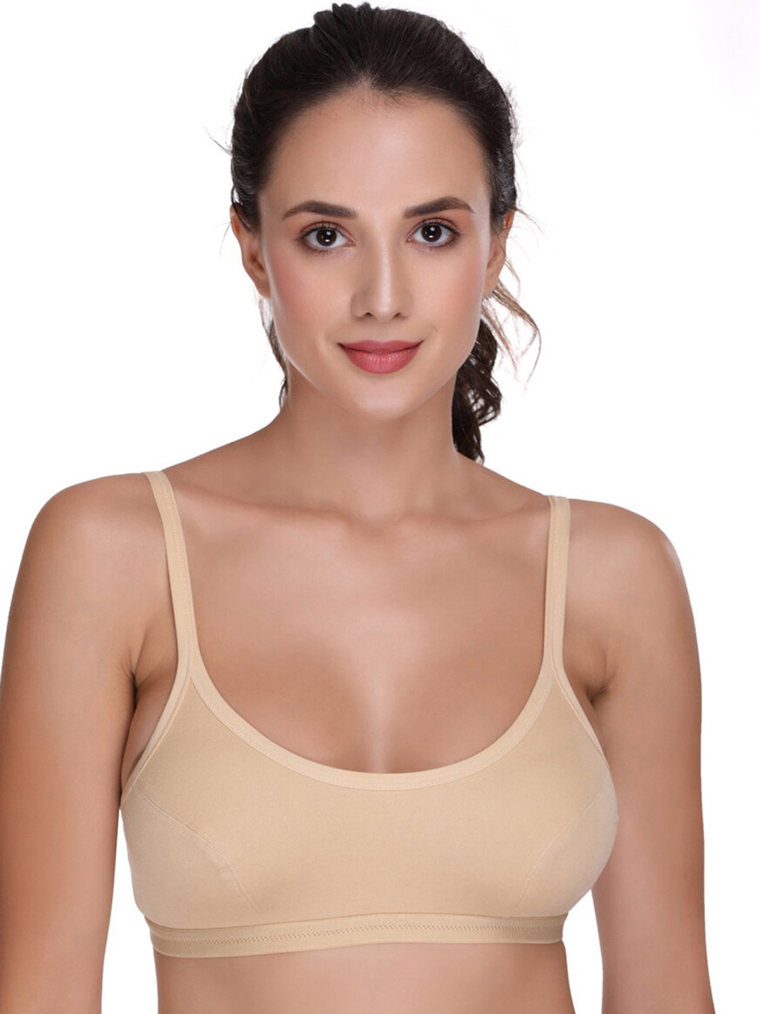 SONA Full Coverage Non Padded Seamless Cotton Workout Bra With All Day Comfort, Beige
SONA Full Coverage Non Padded Seamless Cotton Workout Bra With All Day Comfort, Beige