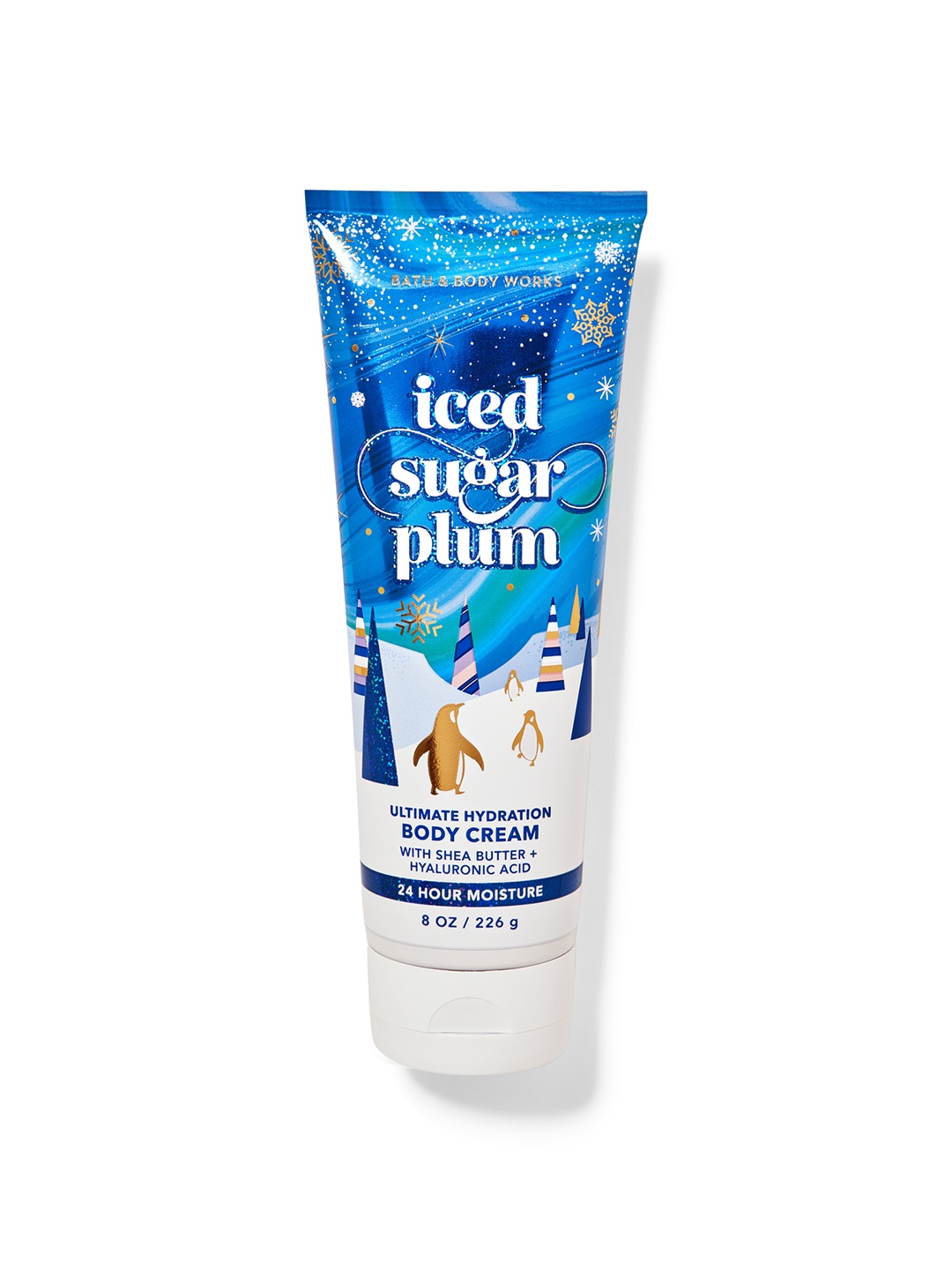 Bath & Body Works Iced Sugar Plum Ultimate Hydration Body Cream with Shea Butter - 226 g, Blue
Bath & Body Works Iced Sugar Plum Ultimate Hydration Body Cream with Shea Butter - 226 g, Blue