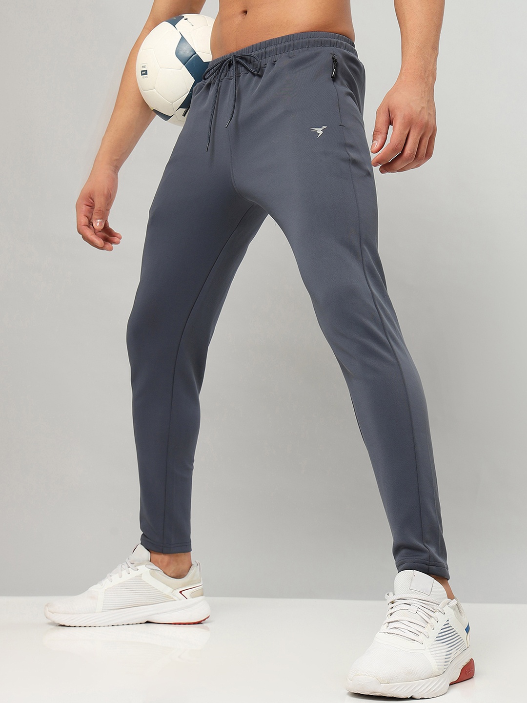 Technosport Men Mid-Rise Slim-Fit Anti-Microbial & Rapid-Dry Active Track Pants, Charcoal
Technosport Men Mid-Rise Slim-Fit Anti-Microbial & Rapid-Dry Active Track Pants, Charcoal