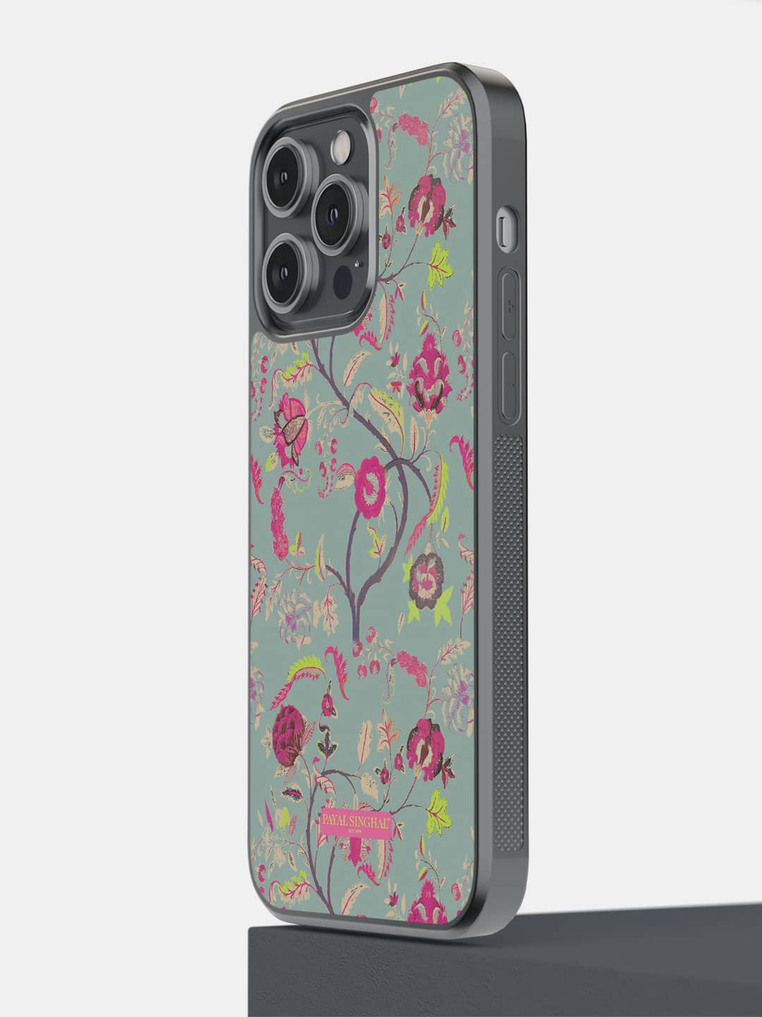 macmerise Payal Singhal Chintz Pattern iPhone 14 Pro Max Bumper Case Cover, Grey
macmerise Payal Singhal Chintz Pattern iPhone 14 Pro Max Bumper Case Cover, Grey