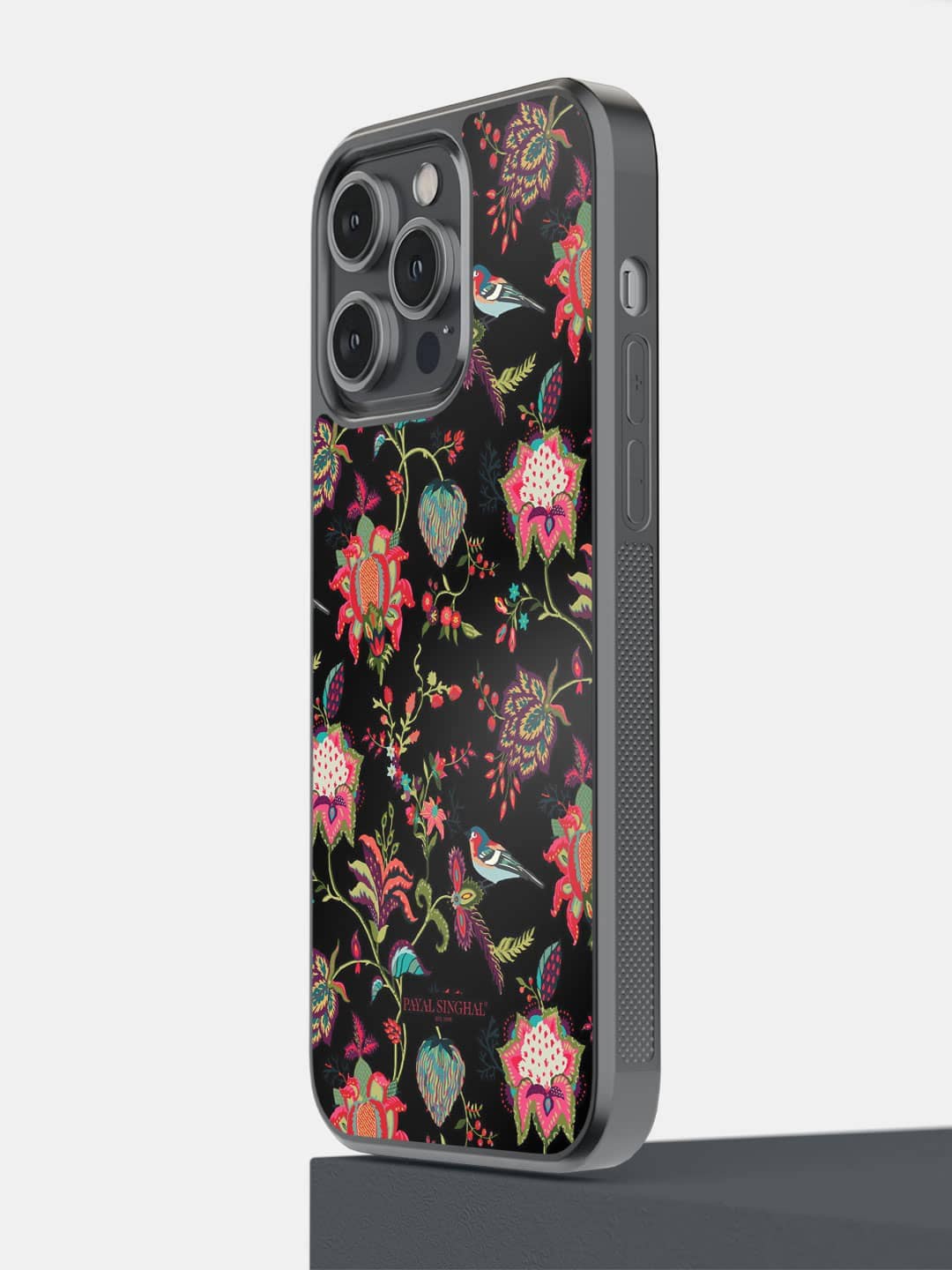 macmerise Payal Singhal Chidiya Pattern iPhone 14 Pro Max Bumper Case Cover, Black
macmerise Payal Singhal Chidiya Pattern iPhone 14 Pro Max Bumper Case Cover, Black