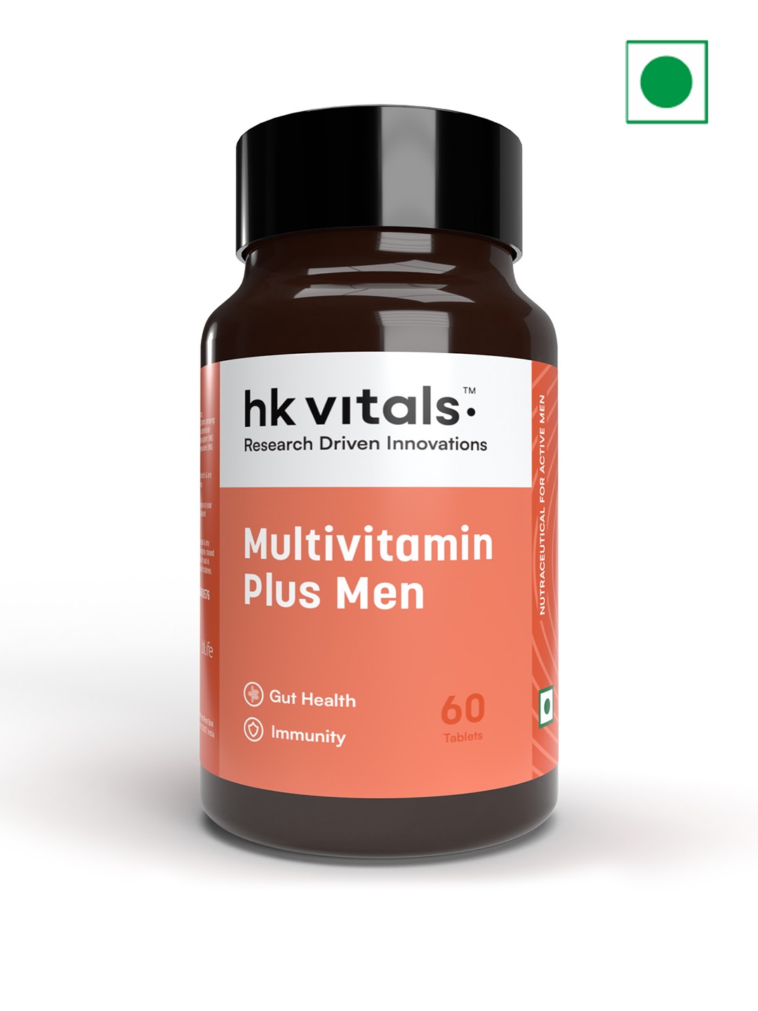 HK VITALS Men Multivitamin Plus Tablets With Ginseng For Stamina & Gut Health - 60 Tablets, Blue
HK VITALS Men Multivitamin Plus Tablets With Ginseng For Stamina & Gut Health - 60 Tablets, Blue