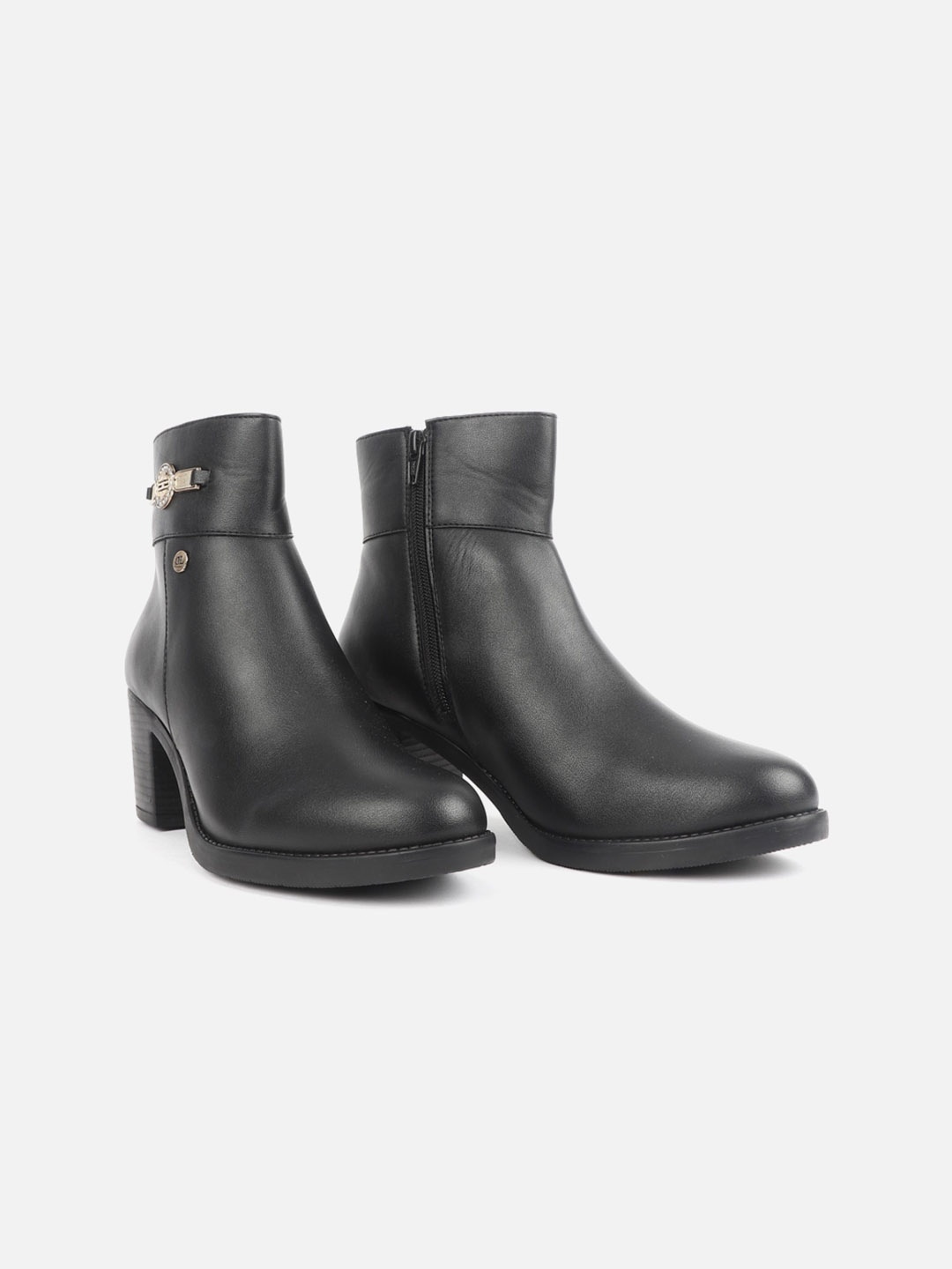 Carlton London Women Mid Top Platform Heel Regular Boots With Embellished, Black
Carlton London Women Mid Top Platform Heel Regular Boots With Embellished, Black
