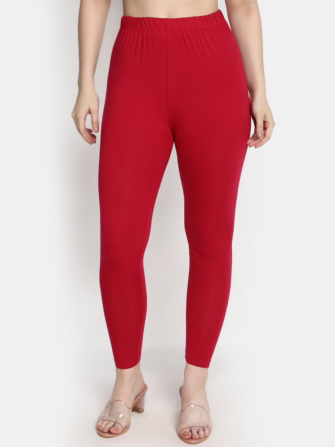 V-Mart Ankle Length Leggings, Fuchsia 
V-Mart Ankle Length Leggings, Fuchsia