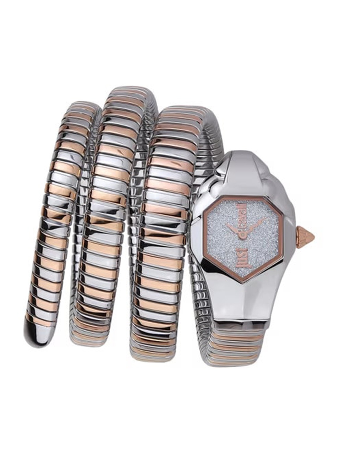 Just Cavalli Women Stainless Steel Wrap Around Straps Analogue Watch JC1L115M0055, Silver
Just Cavalli Women Stainless Steel Wrap Around Straps Analogue Watch JC1L115M0055, Silver