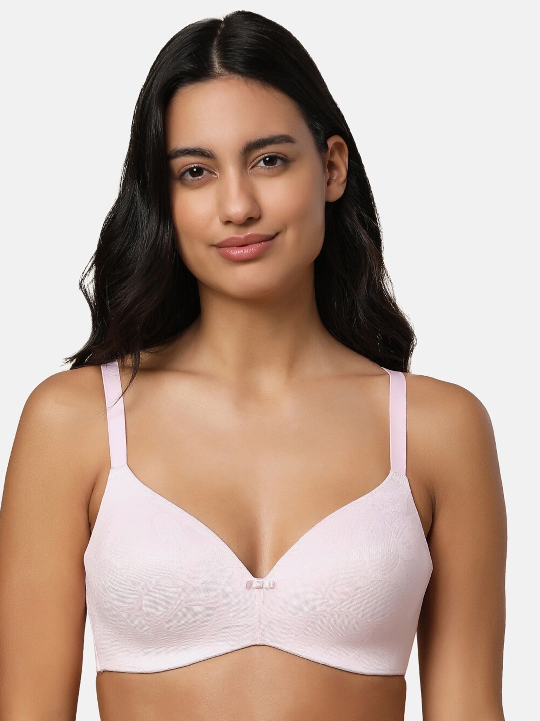 Triumph Floral Self Design Full Coverage Lightly Padded T-Shirt Bra With All Day Comfort, Pink
Triumph Floral Self Design Full Coverage Lightly Padded T-Shirt Bra With All Day Comfort, Pink