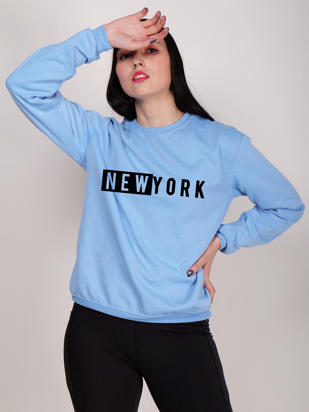 Fashion And Youth Typography Printed Round Neck Fleece Pullover Sweatshirt, Sea green
Fashion And Youth Typography Printed Round Neck Fleece Pullover Sweatshirt, Sea green