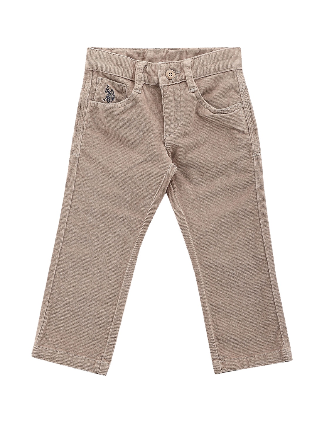 U.S. Polo Assn. Kids Boys Classic Regular Fit Plain Cotton Corduroy Regular Trousers, Beige
U.S. Polo Assn. Kids Boys Classic Regular Fit Plain Cotton Corduroy Regular Trousers, Beige