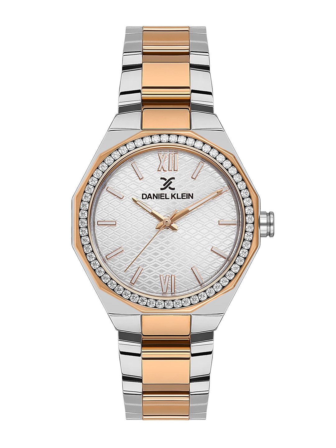Daniel Klein Women Embellished Dial & Straps Reset Time Analogue Watch DK.1.13490-5, Silver
Daniel Klein Women Embellished Dial & Straps Reset Time Analogue Watch DK.1.13490-5, Silver