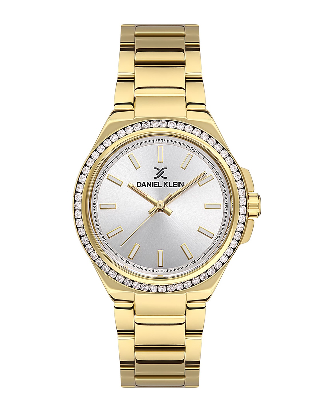 Daniel Klein Women Embellished Dial & Metal Straps Analogue Watch DK.1.13500-4, Silver
Daniel Klein Women Embellished Dial & Metal Straps Analogue Watch DK.1.13500-4, Silver