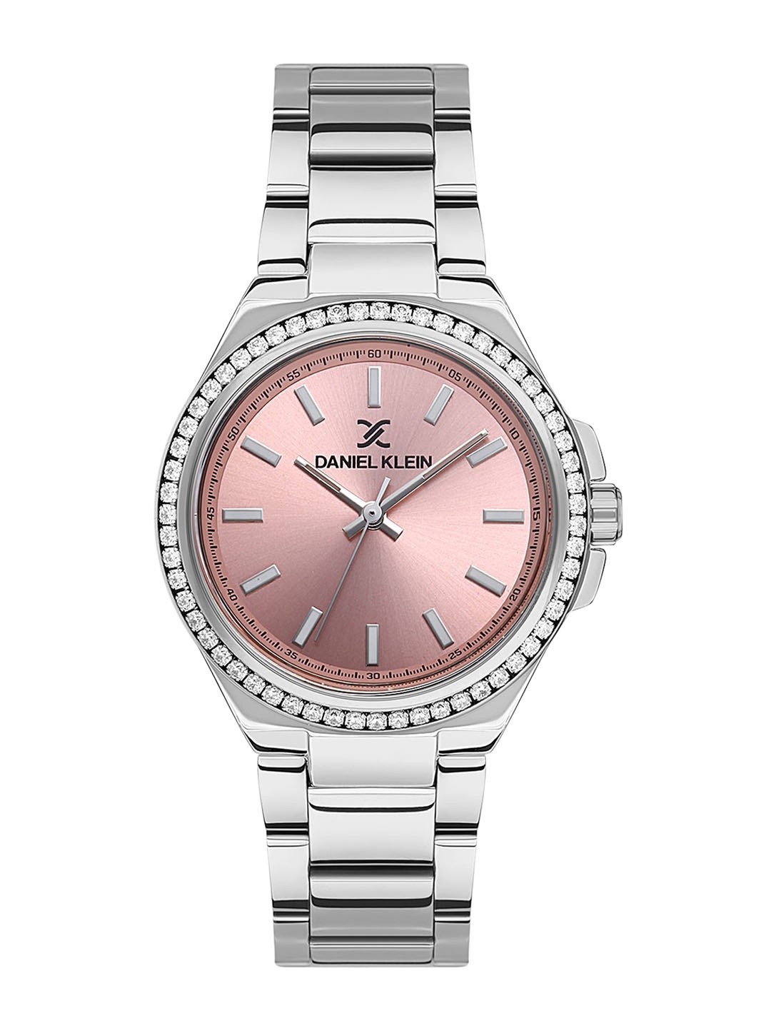 Daniel Klein Women Embellished Dial & Bracelet Style Straps Analogue Watch DK.1.13500-2, Pink
Daniel Klein Women Embellished Dial & Bracelet Style Straps Analogue Watch DK.1.13500-2, Pink