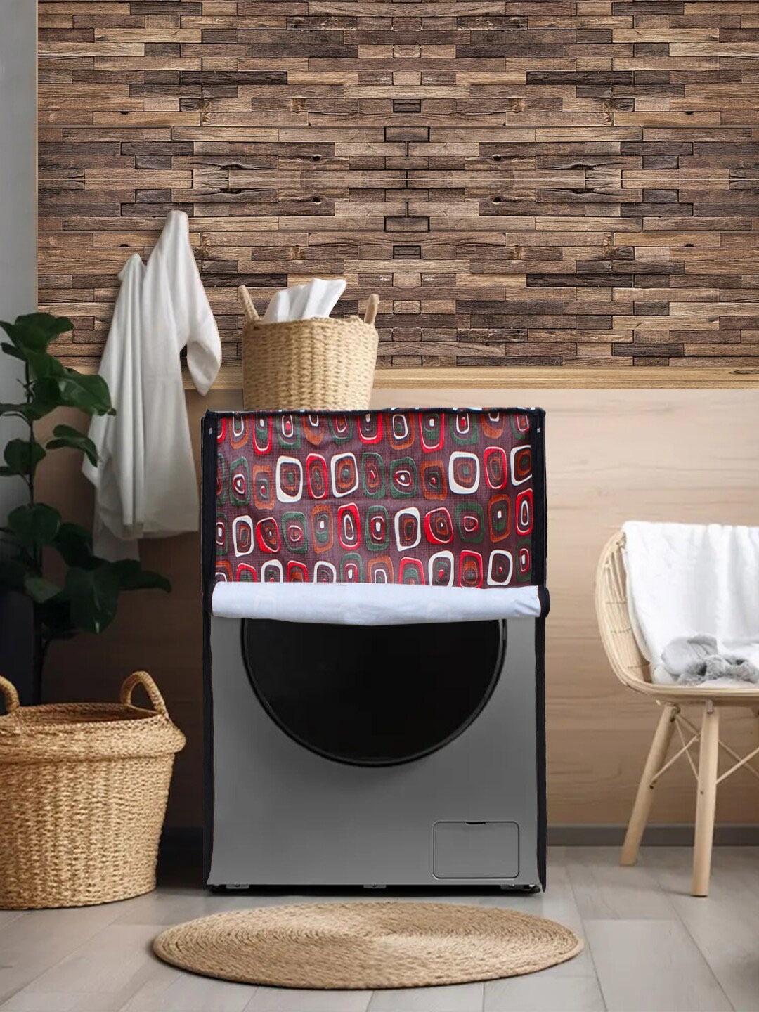 DREAM CARE Maroon & Red Printed Waterproof and Dustproof Front Load Washing Machine Cover
DREAM CARE Maroon & Red Printed Waterproof and Dustproof Front Load Washing Machine Cover