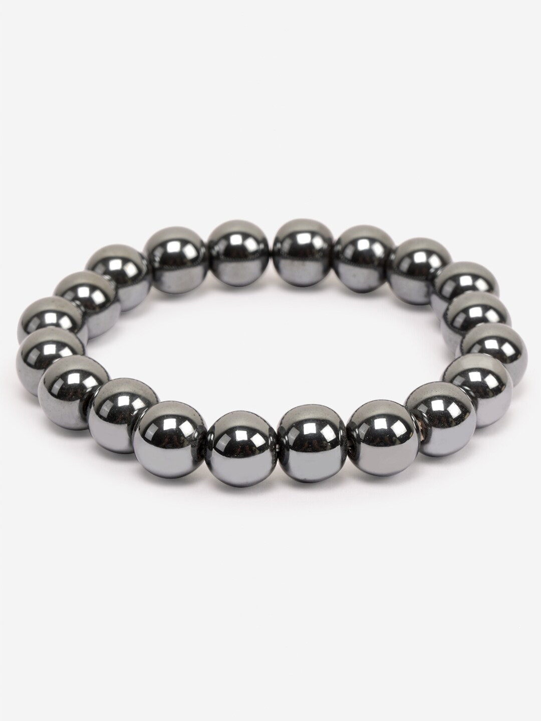 BuckleUp Unisex Bead Bracelet, Metallic 
BuckleUp Unisex Bead Bracelet, Metallic