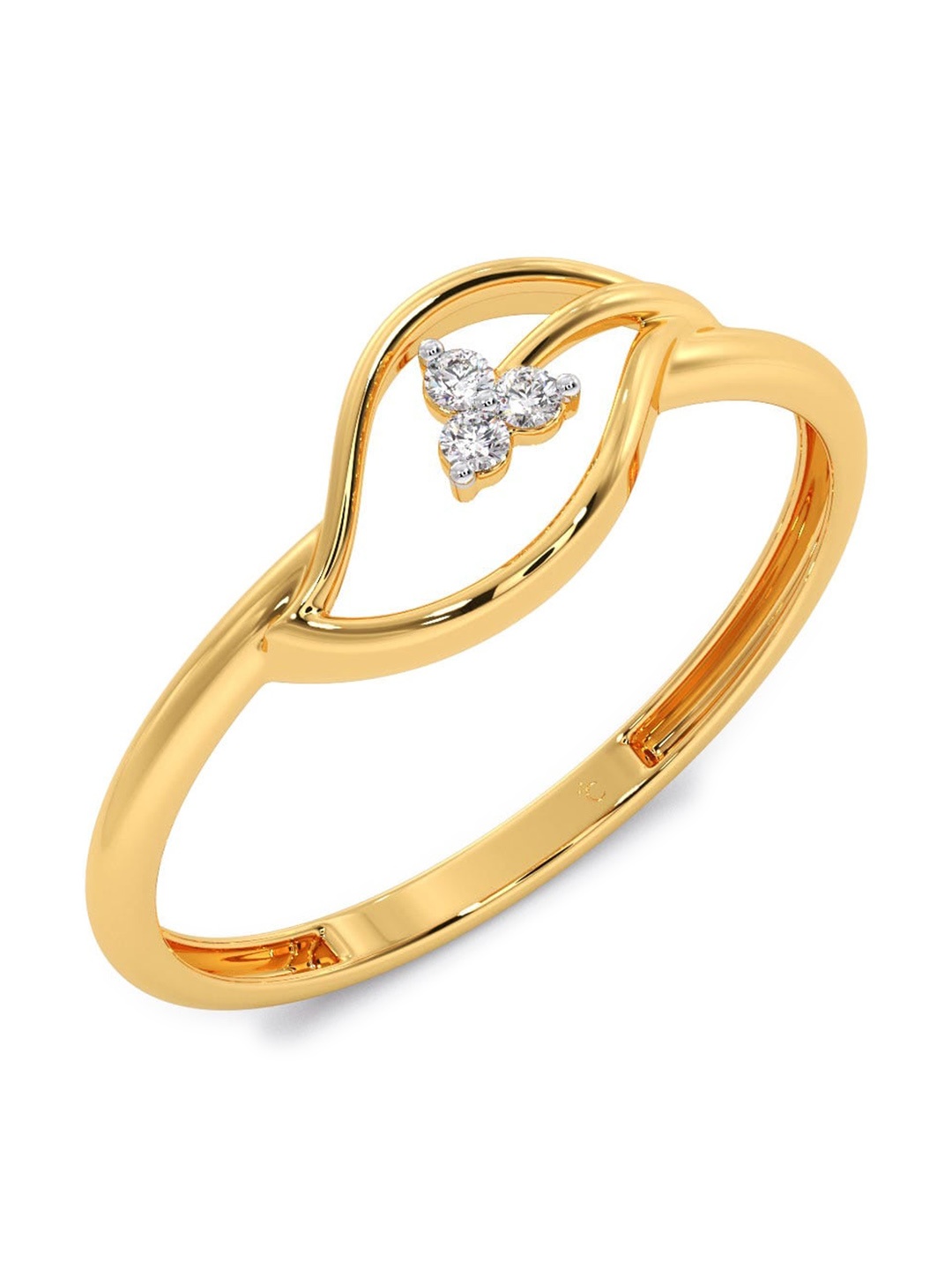 CANDERE A KALYAN JEWELLERS COMPANY Diamondlites 14KT Gold Diamond Finger Ring -0.9 g
CANDERE A KALYAN JEWELLERS COMPANY Diamondlites 14KT Gold Diamond Finger Ring -0.9 g