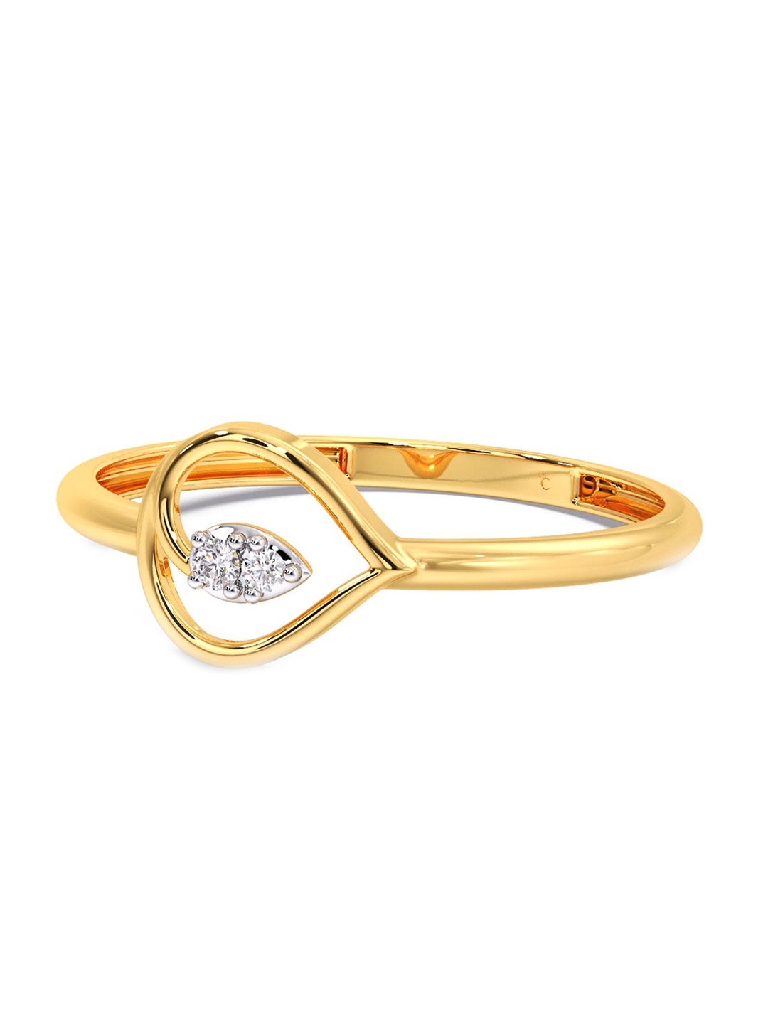 CANDERE A KALYAN JEWELLERS COMPANY Diamondlites 18KT Gold Diamond Studded Ring-0.97gm
CANDERE A KALYAN JEWELLERS COMPANY Diamondlites 18KT Gold Diamond Studded Ring-0.97gm