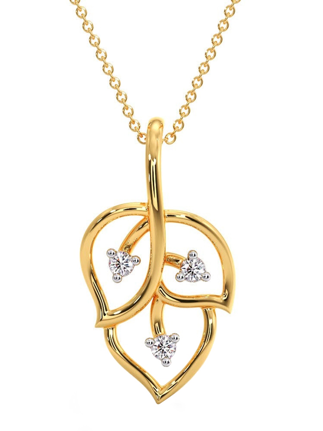 CANDERE A KALYAN JEWELLERS COMPANY Diamondlites 14KT Gold Diamond Pendant0.52 g
CANDERE A KALYAN JEWELLERS COMPANY Diamondlites 14KT Gold Diamond Pendant0.52 g
