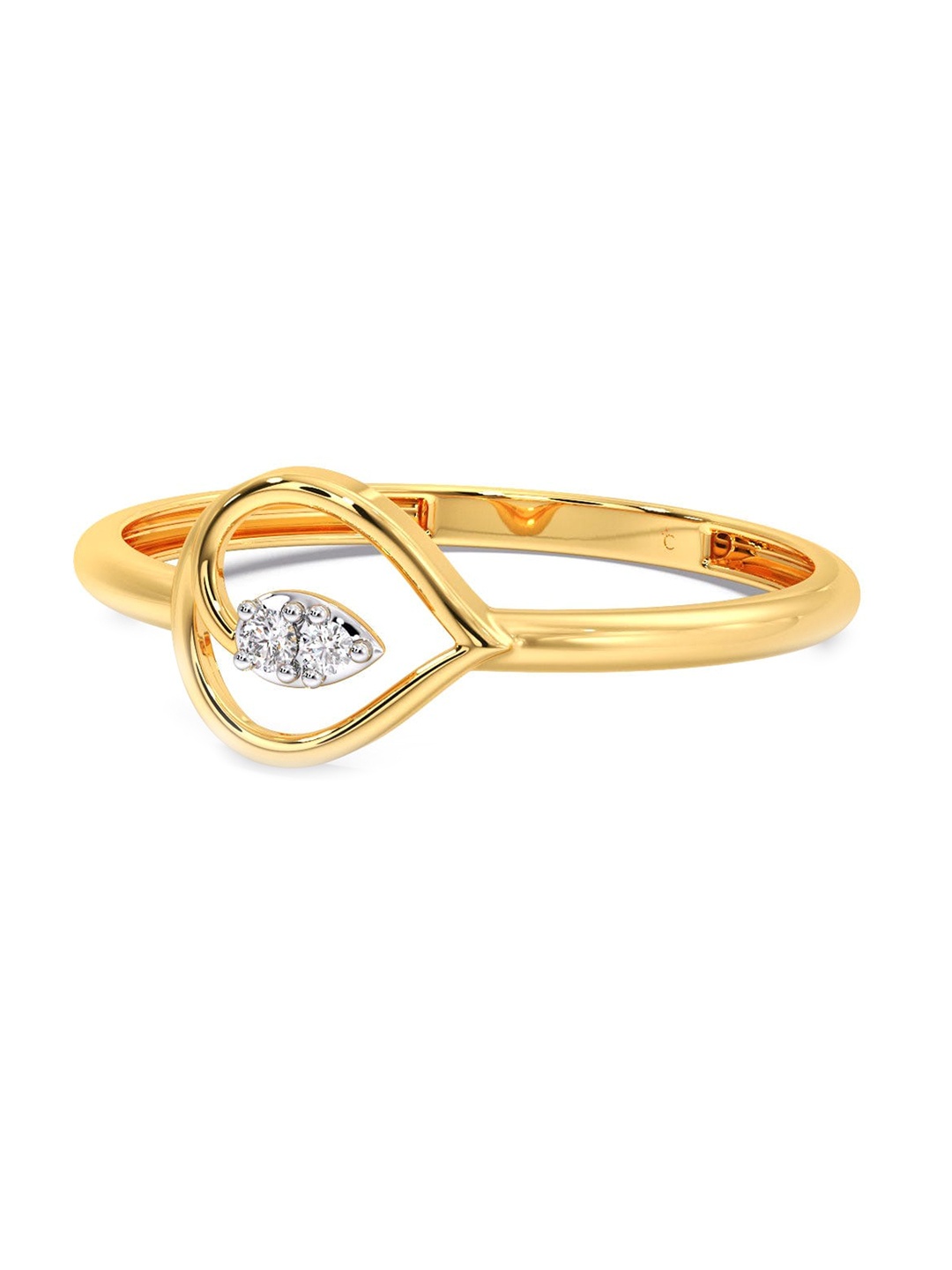 CANDERE A KALYAN JEWELLERS COMPANY Diamondlites 18KT Gold Diamond Finger Ring-0.83gm
CANDERE A KALYAN JEWELLERS COMPANY Diamondlites 18KT Gold Diamond Finger Ring-0.83gm
