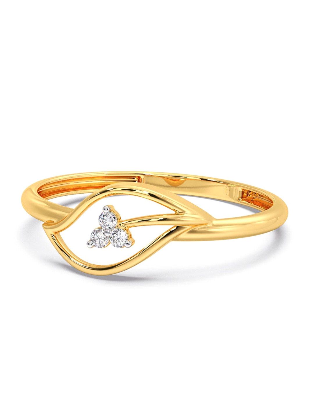 CANDERE A KALYAN JEWELLERS COMPANY Diamondlites 14KT Gold Diamond Studded Ring-0.98 gm
CANDERE A KALYAN JEWELLERS COMPANY Diamondlites 14KT Gold Diamond Studded Ring-0.98 gm