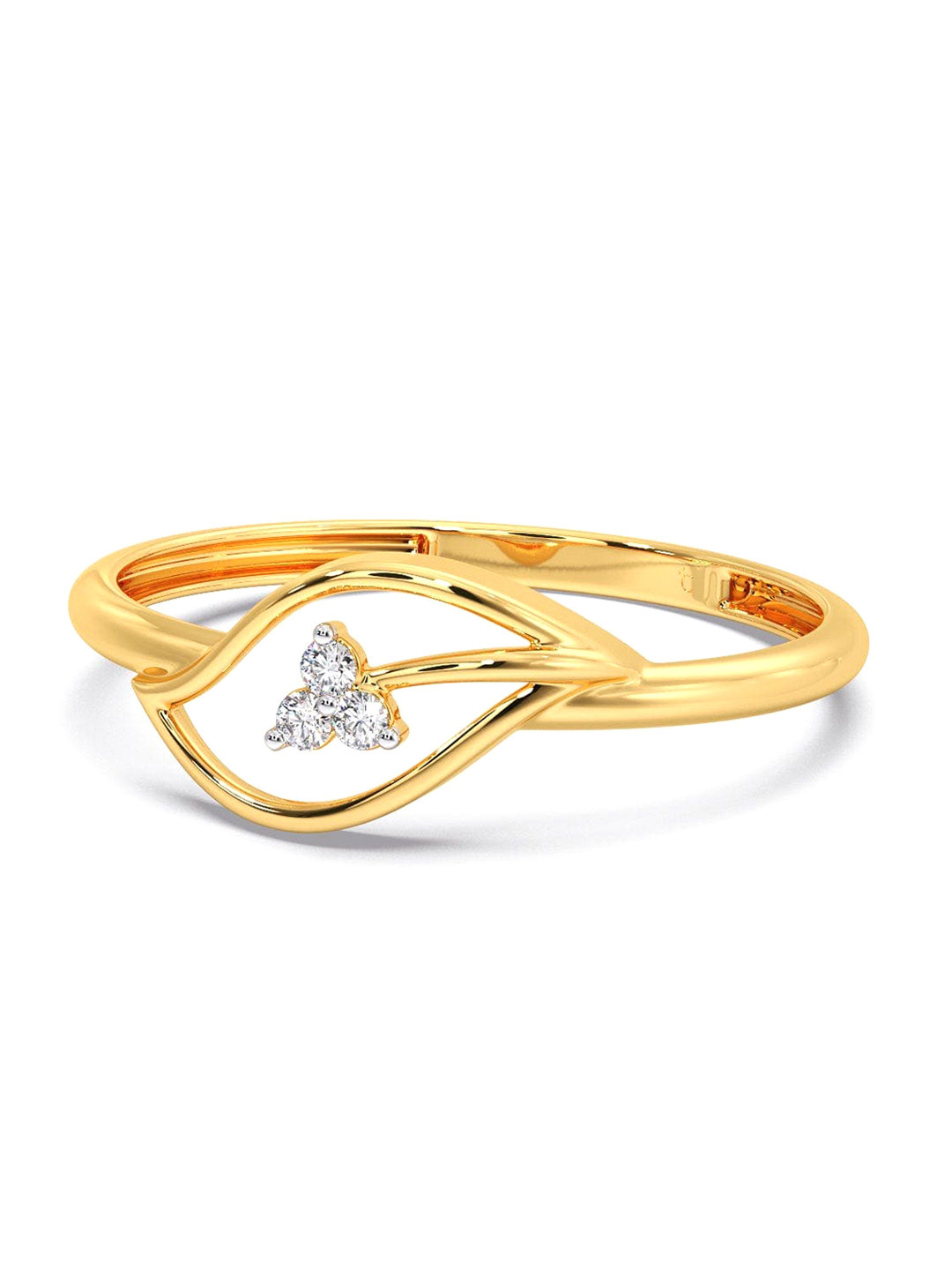 CANDERE A KALYAN JEWELLERS COMPANY Diamondlites 14KT Gold Diamond Finger Ring-0.93 g 
CANDERE A KALYAN JEWELLERS COMPANY Diamondlites 14KT Gold Diamond Finger Ring-0.93 g
