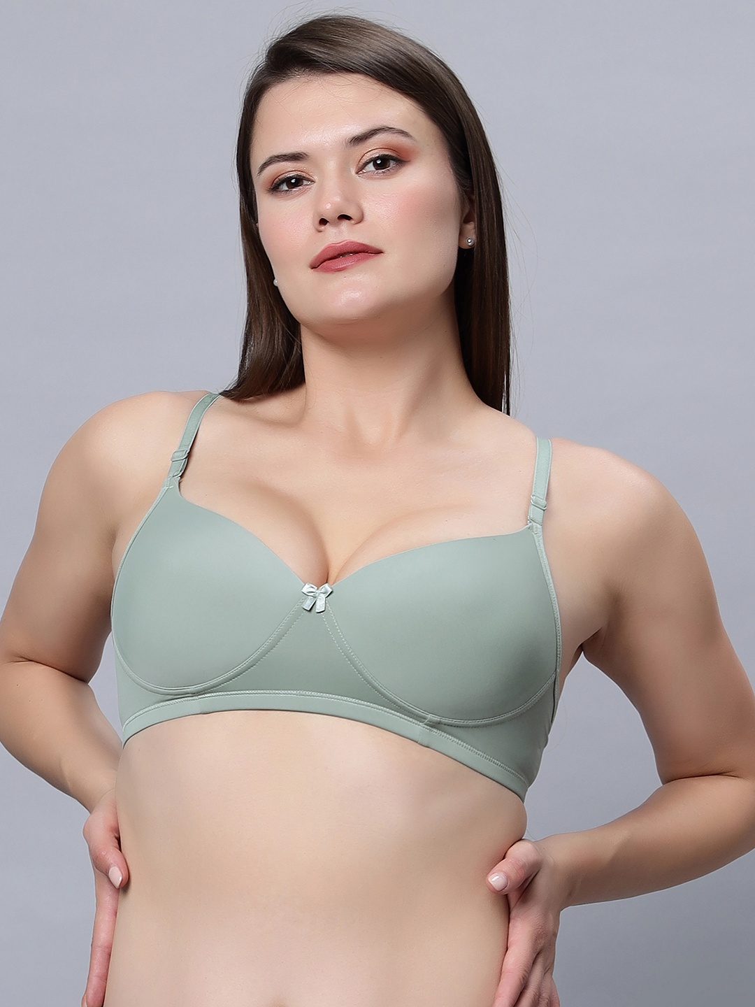In Care Medium Coverage Heavily Padded Pure Cotton Bra With All Day Comfort, Olive
In Care Medium Coverage Heavily Padded Pure Cotton Bra With All Day Comfort, Olive