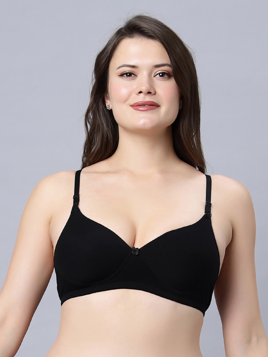 In Care Medium Coverage Heavily Padded Cotton Everyday Bra With All Day Comfort, Black
In Care Medium Coverage Heavily Padded Cotton Everyday Bra With All Day Comfort, Black