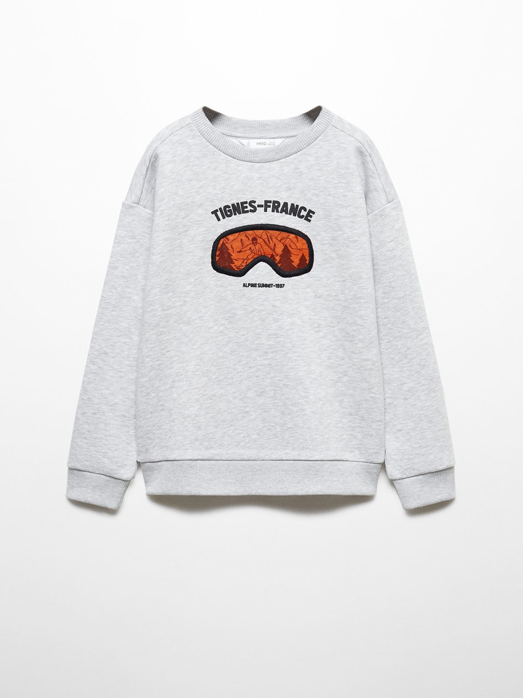 Mango Kids Boys Graphic Printed Round-Neck Sweatshirt with Embroidered Detail, Grey melange
Mango Kids Boys Graphic Printed Round-Neck Sweatshirt with Embroidered Detail, Grey melange