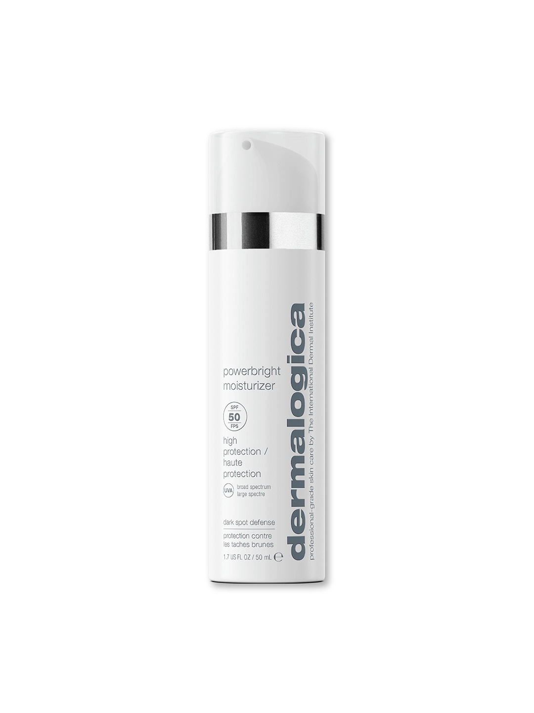 Dermalogica PowerBright SPF50 Moisturiser with Hyaluronic Acid & Safflower Oil - 50 ml, White
Dermalogica PowerBright SPF50 Moisturiser with Hyaluronic Acid & Safflower Oil - 50 ml, White