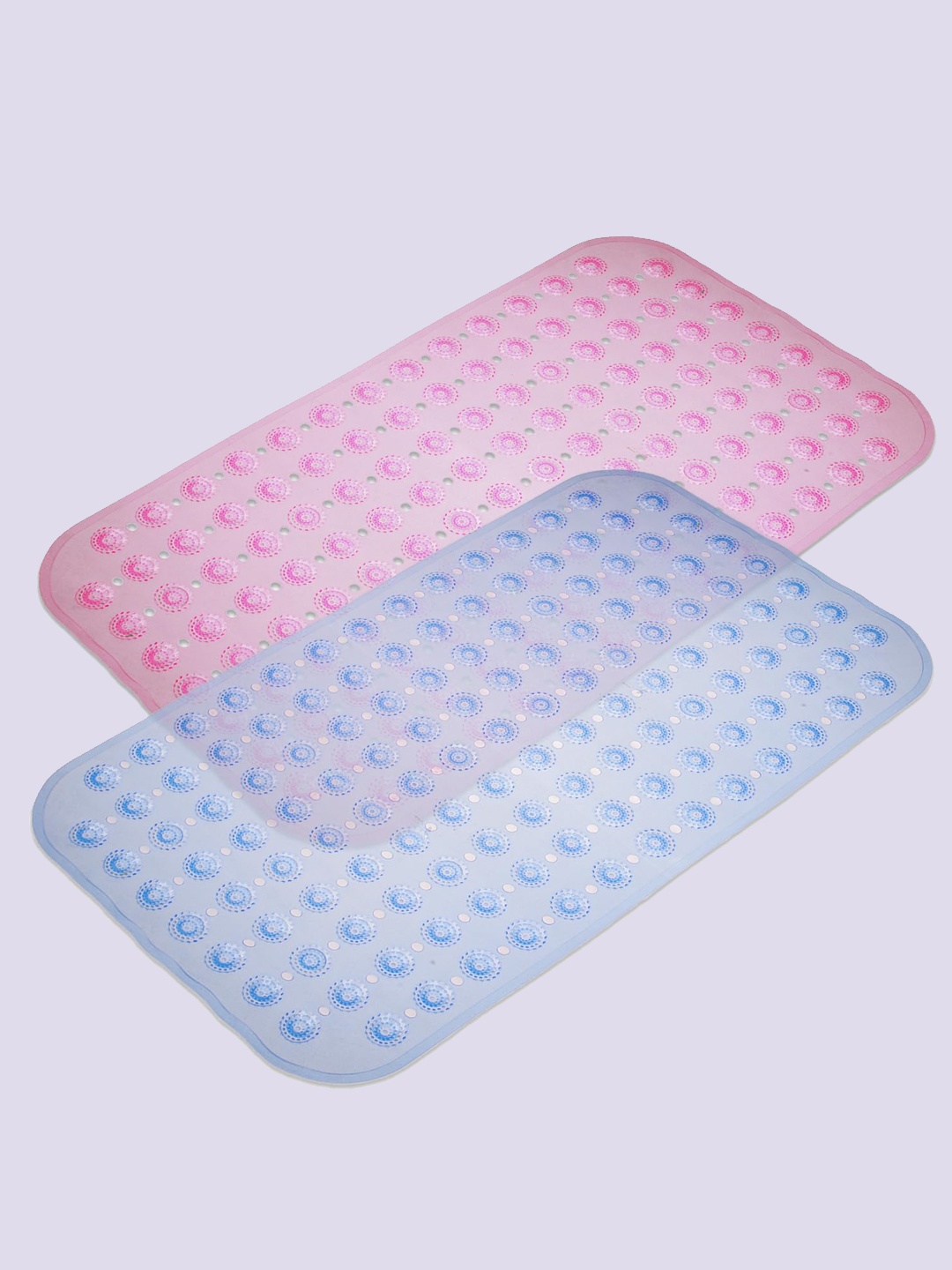 Kuber Industries Blue & Pink 2 Pieces Anti Skid PVC Bath Shower Mats With Drain Holes
Kuber Industries Blue & Pink 2 Pieces Anti Skid PVC Bath Shower Mats With Drain Holes