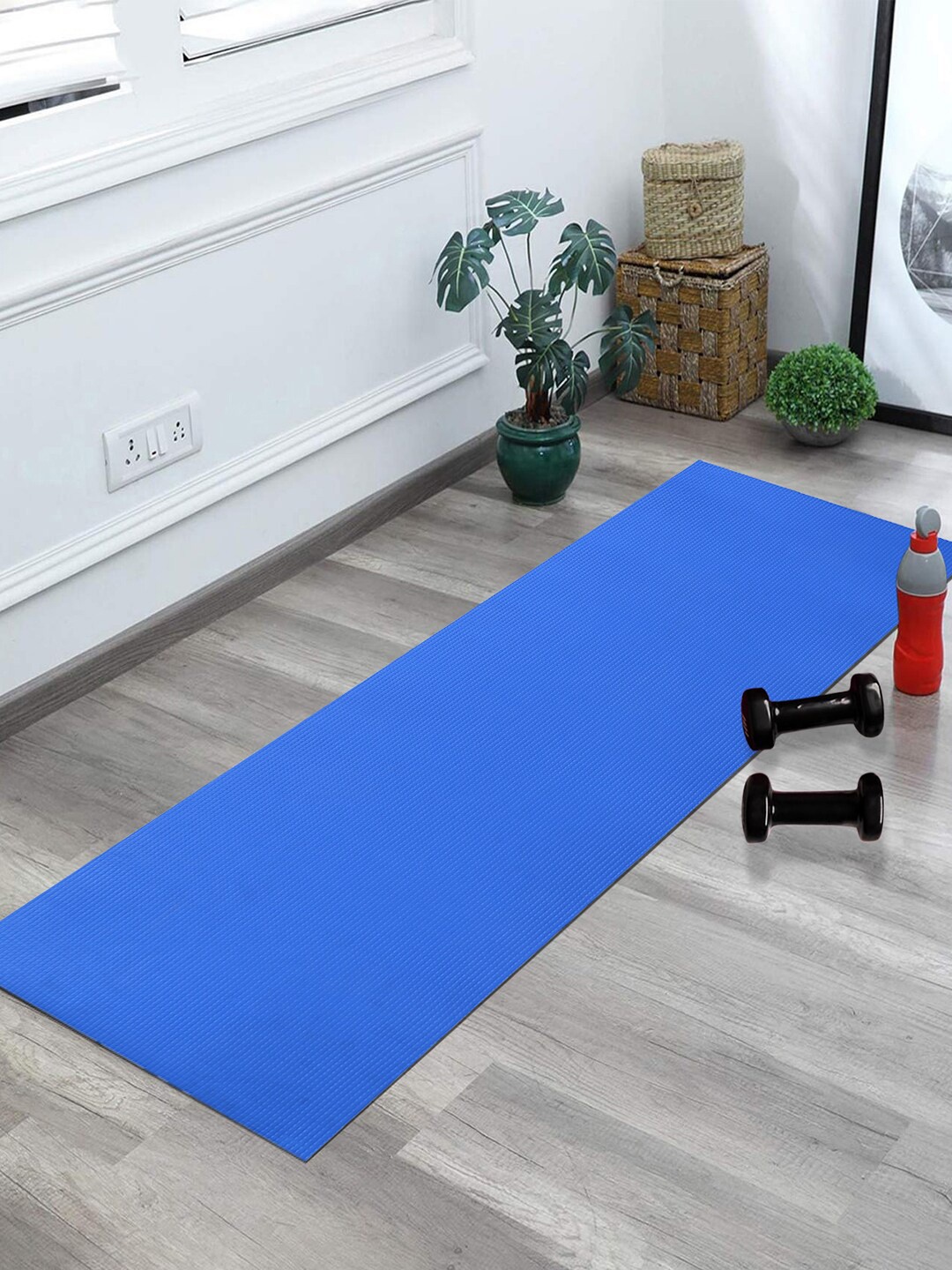 Kuber Industries BlueAnti-Skid Water Resistant & Light Weight Exercise Yoga Mat, Blue
Kuber Industries BlueAnti-Skid Water Resistant & Light Weight Exercise Yoga Mat, Blue