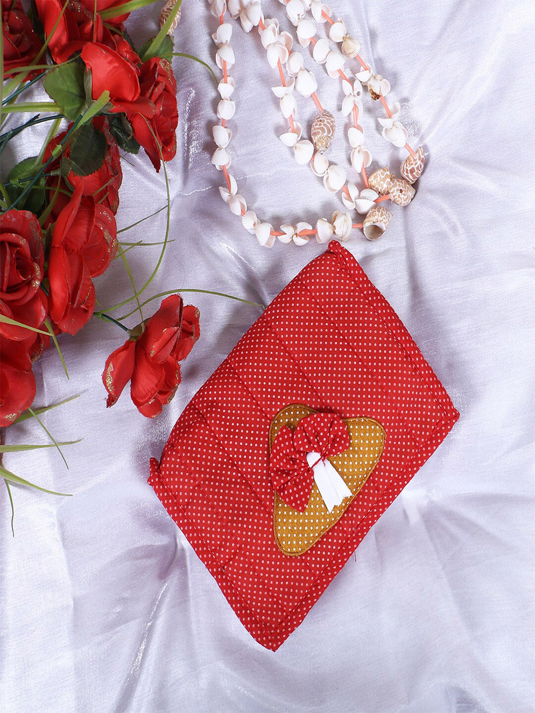 Kuber Industries Red Printed Jewellery Storage Organiser 
Kuber Industries Red Printed Jewellery Storage Organiser