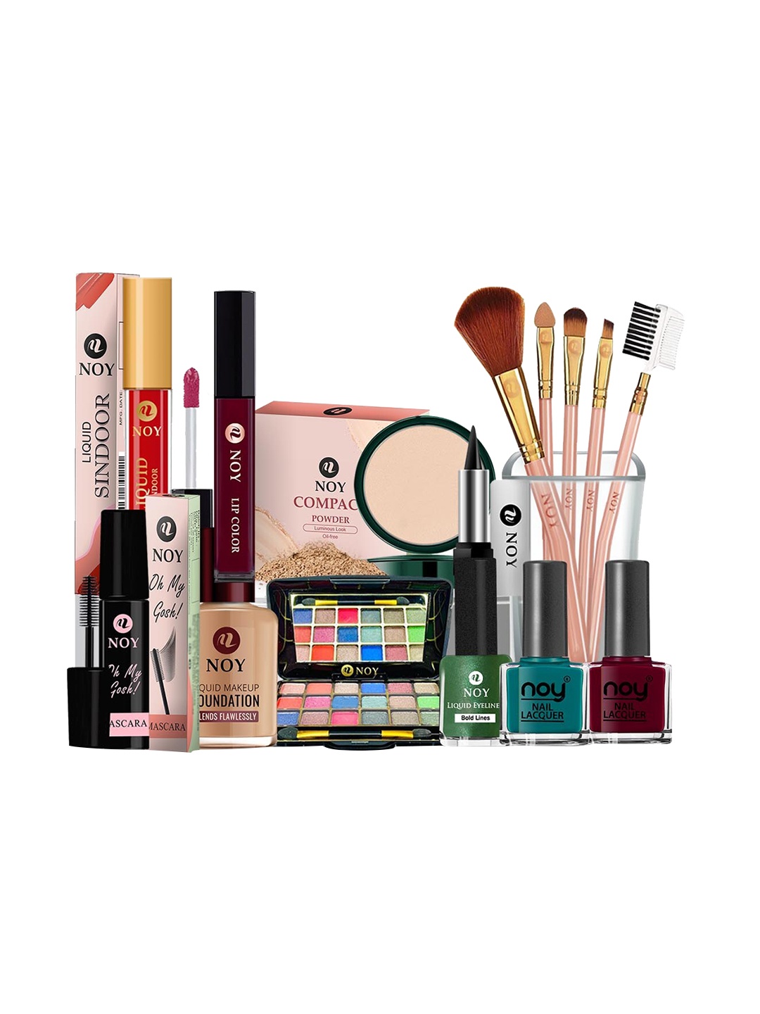 NOY Mystique Makeup Combo - Mesmerizing Duo For Enigmatic Beauty - Combo No. 1336, Multi
NOY Mystique Makeup Combo - Mesmerizing Duo For Enigmatic Beauty - Combo No. 1336, Multi
