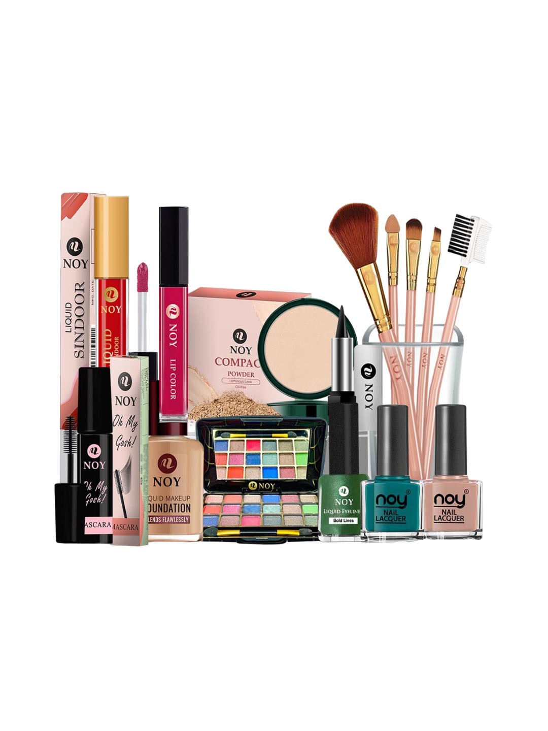 NOY Marvel Makeup Combo - Stunning Combination For Beauty Marvels - Combo No 1393, Multi
NOY Marvel Makeup Combo - Stunning Combination For Beauty Marvels - Combo No 1393, Multi