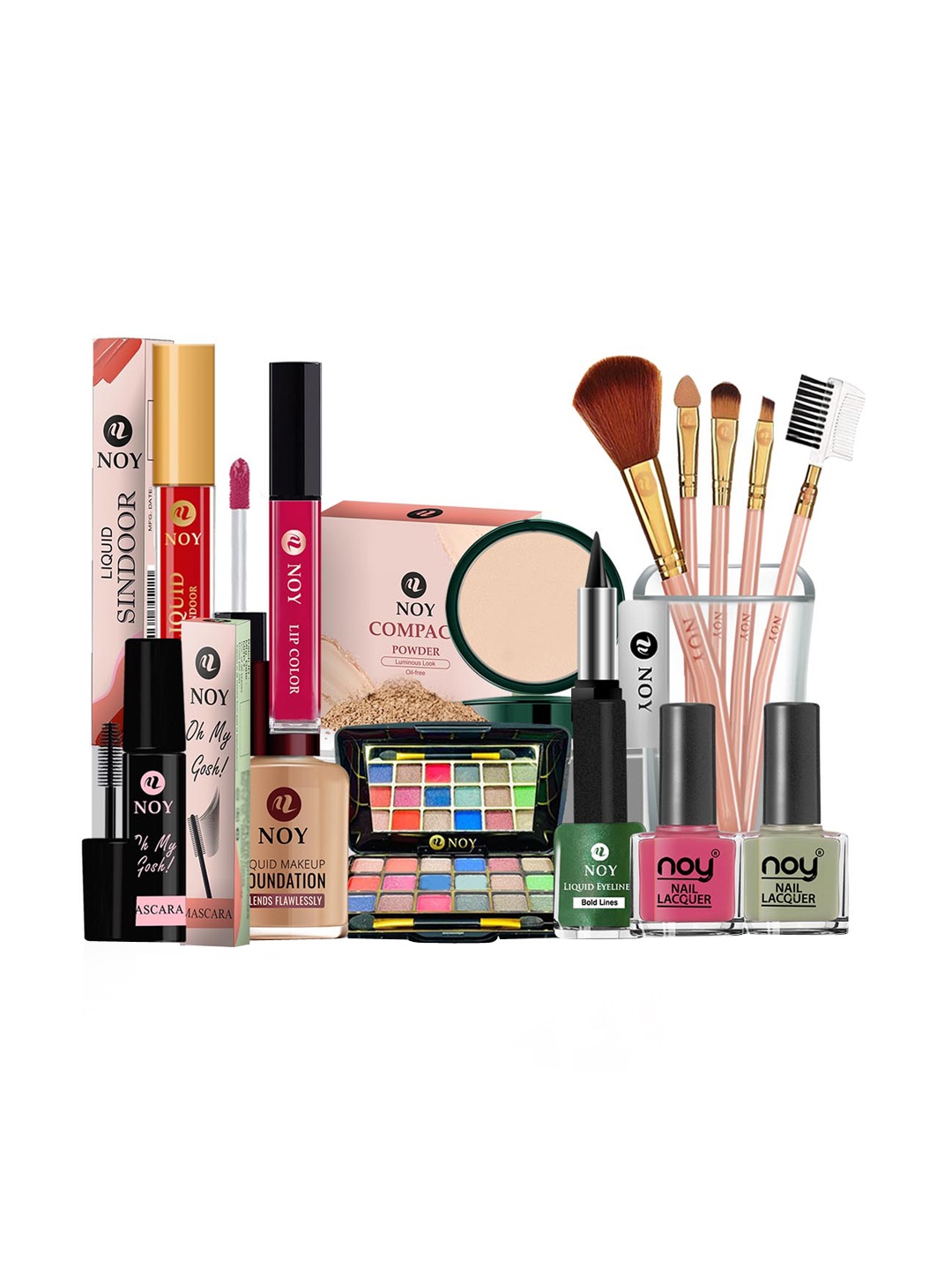 NOY 15 Pcs Beauty Makeup Kit For Girls Perfect Party, Wedding,Bridal,Birthday NO#1281, Magenta
NOY 15 Pcs Beauty Makeup Kit For Girls Perfect Party, Wedding,Bridal,Birthday NO#1281, Magenta