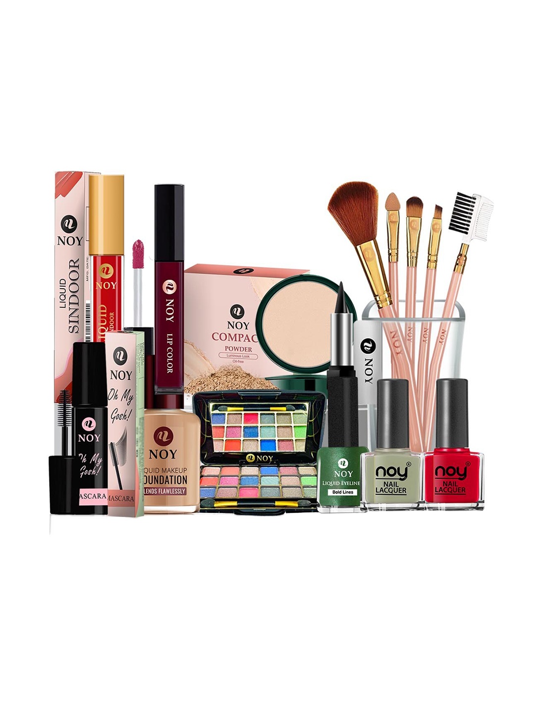 NOY Hamper Divine Makeup Combo-Heavenly Beauty Unleashed In Perfect Pairing- Combo No 1568, Maroon
NOY Hamper Divine Makeup Combo-Heavenly Beauty Unleashed In Perfect Pairing- Combo No 1568, Maroon