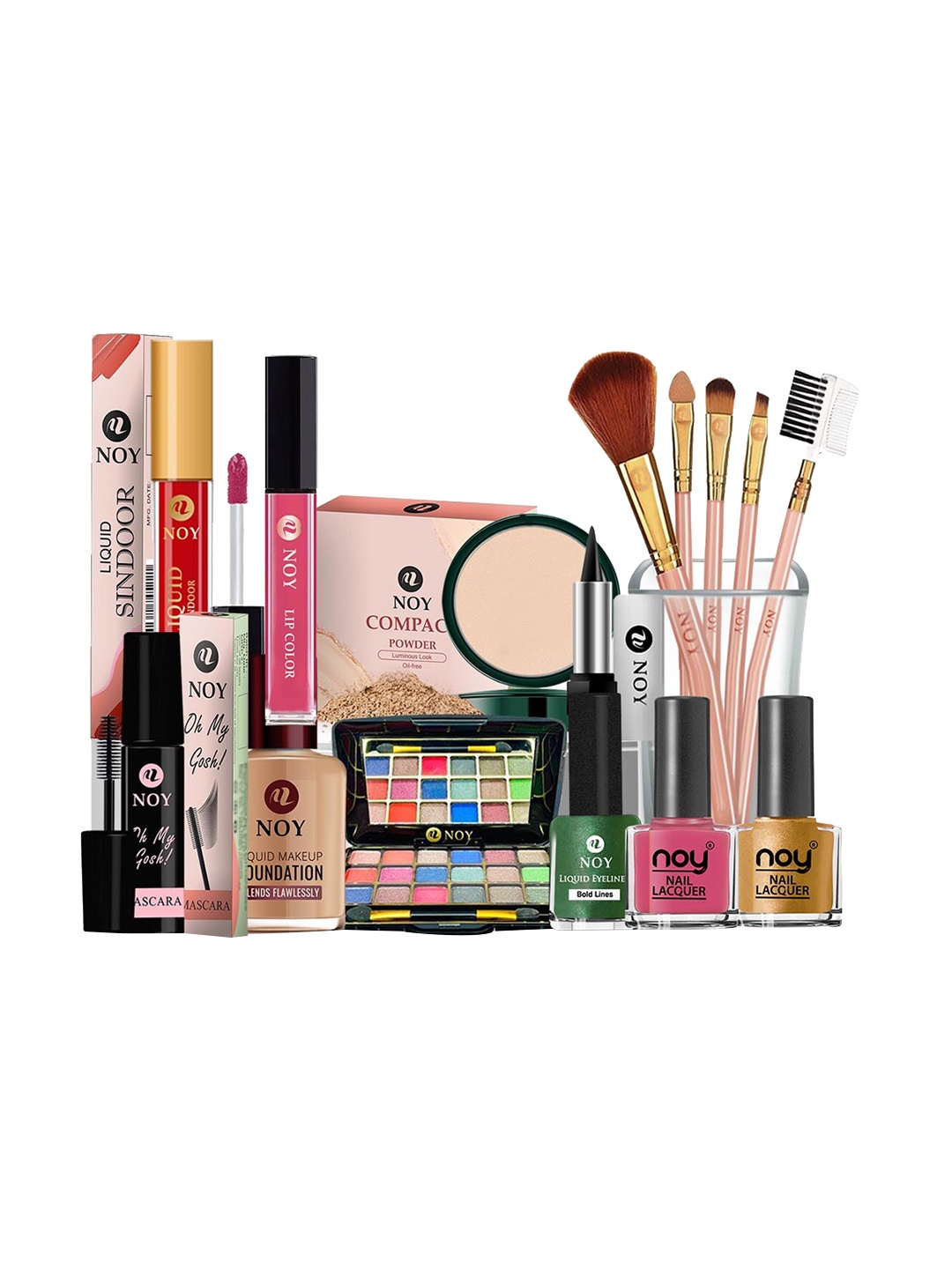 NOY Elegance Makeup Combo - Elegant Pairing For Timeless Beauty - Combo No 1291, Multi
NOY Elegance Makeup Combo - Elegant Pairing For Timeless Beauty - Combo No 1291, Multi