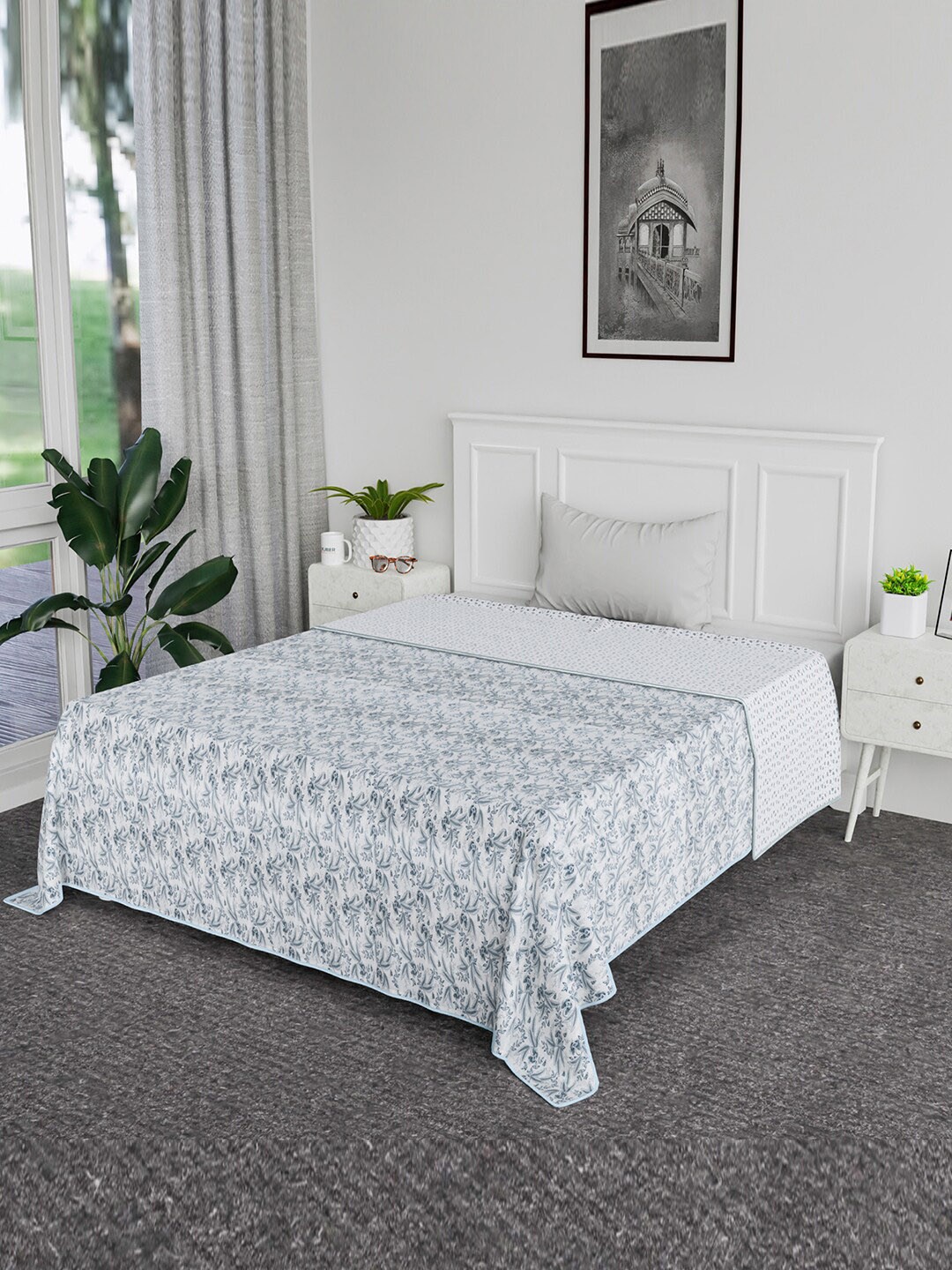 Kuber Industries Grey Ethnic Motifs AC Room Cotton 120 GSM Reversible Double Bed Blanket
Kuber Industries Grey Ethnic Motifs AC Room Cotton 120 GSM Reversible Double Bed Blanket