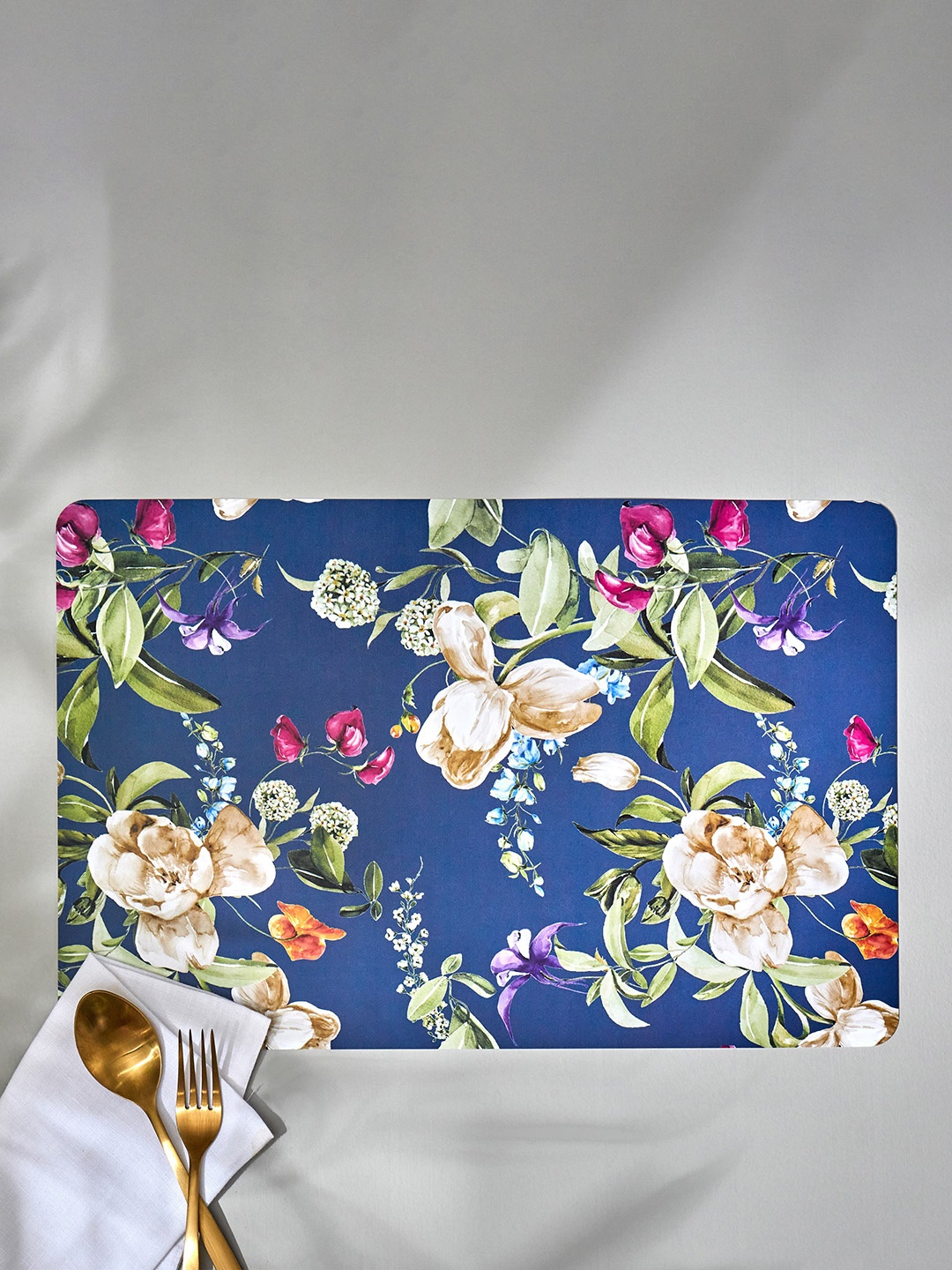 Home Centre Mandarin Blue & Beige 6 Pieces Floral Printed Polypropylene Table Placemats
Home Centre Mandarin Blue & Beige 6 Pieces Floral Printed Polypropylene Table Placemats
