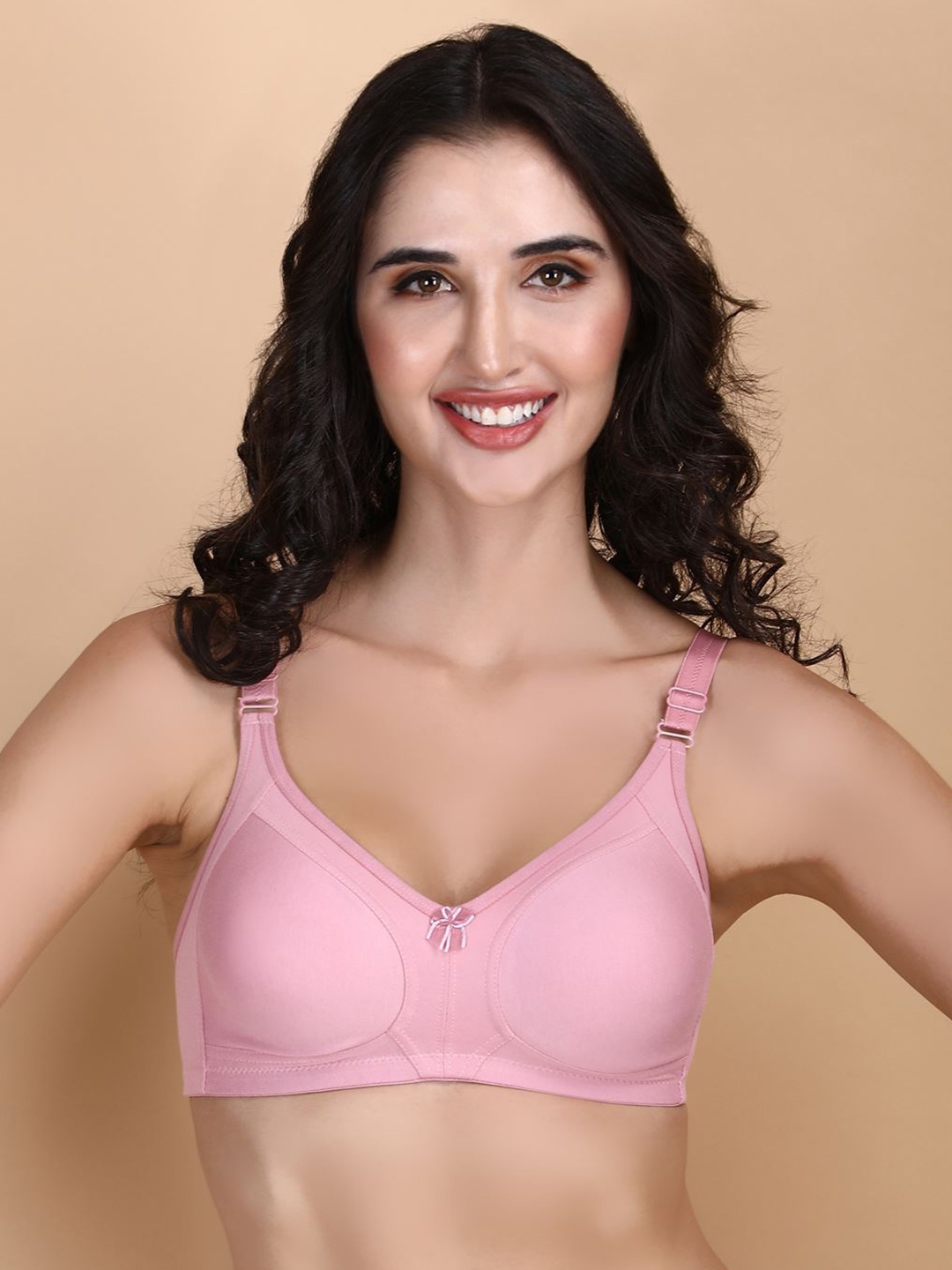 Hill Islands Non Padded Full Coverage All Day Comfort Anti-Odour Cotton Everyday Bra, Pink
Hill Islands Non Padded Full Coverage All Day Comfort Anti-Odour Cotton Everyday Bra, Pink