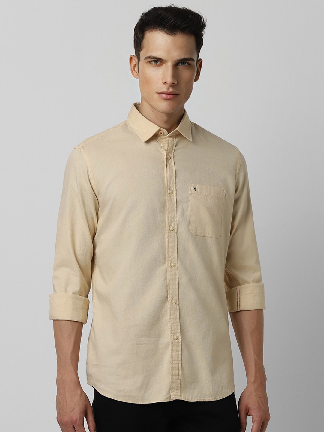 Van Heusen Sport Slim Fit Spread Collar Long Sleeve Pocket Cotton Casual Shirt, Yellow
Van Heusen Sport Slim Fit Spread Collar Long Sleeve Pocket Cotton Casual Shirt, Yellow
