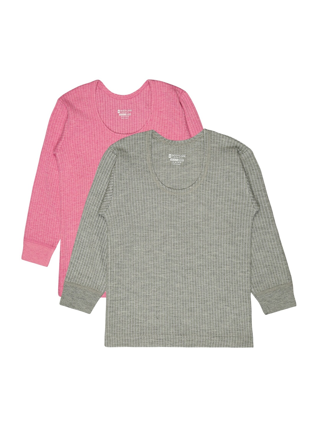 BODYCARE INSIDER Infants Pack Of 2 Round Neck Full Sleeves Thermal Tops, Grey melange
BODYCARE INSIDER Infants Pack Of 2 Round Neck Full Sleeves Thermal Tops, Grey melange