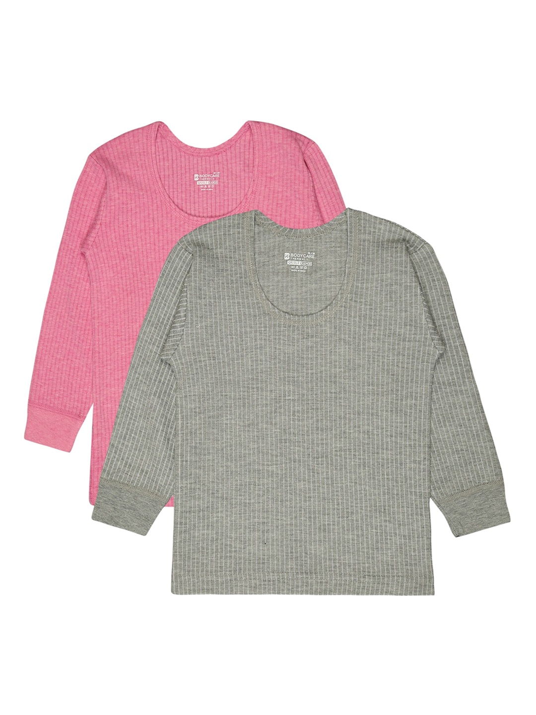 BODYCARE INSIDER Infants Pack Of 2 Round Neck Full Sleeves Thermal Tops, Grey melange
BODYCARE INSIDER Infants Pack Of 2 Round Neck Full Sleeves Thermal Tops, Grey melange