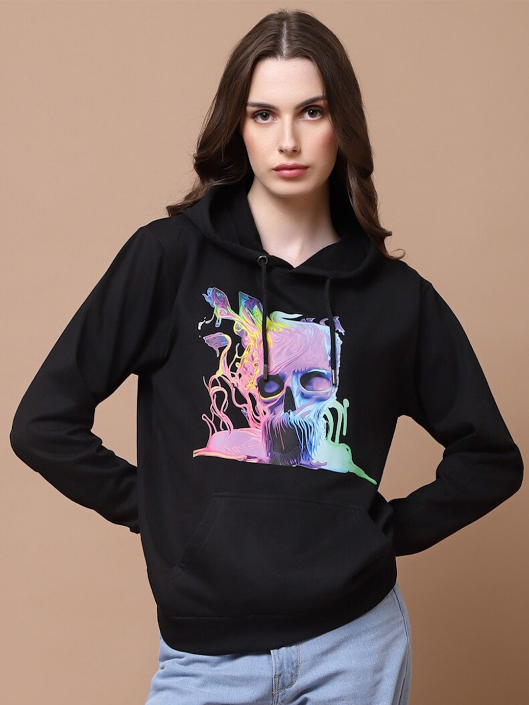 Beetein Lamhein Skull Graphic Printed Hooded Cotton Oversized Pullover Sweatshirt, Black
Beetein Lamhein Skull Graphic Printed Hooded Cotton Oversized Pullover Sweatshirt, Black