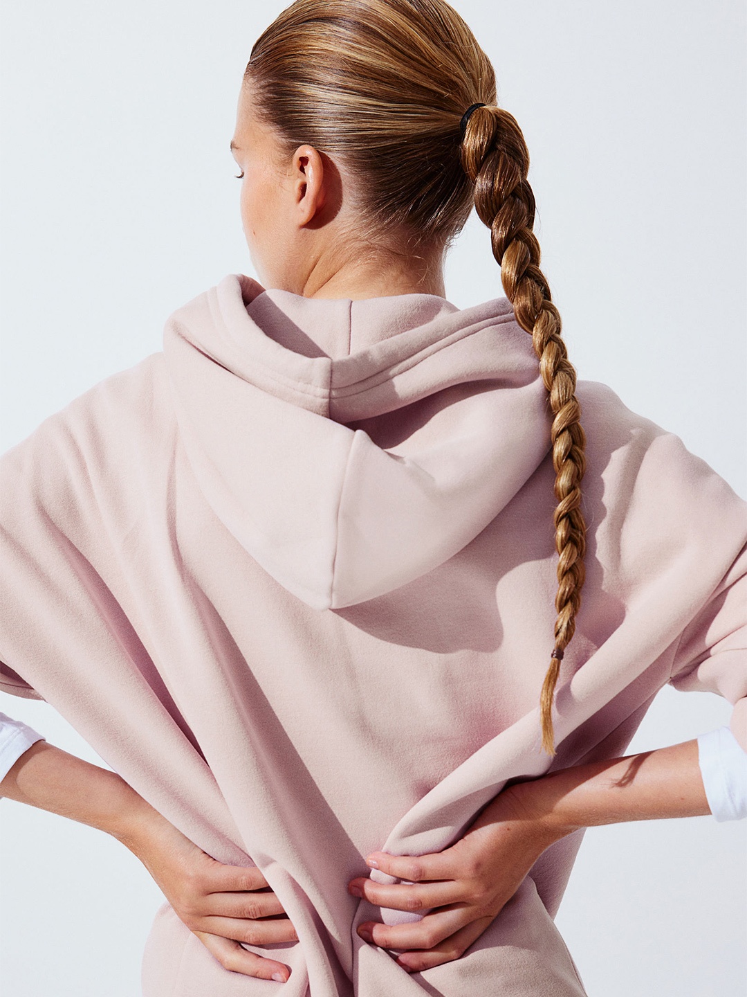 H&M Oversized Hoodie, Pink