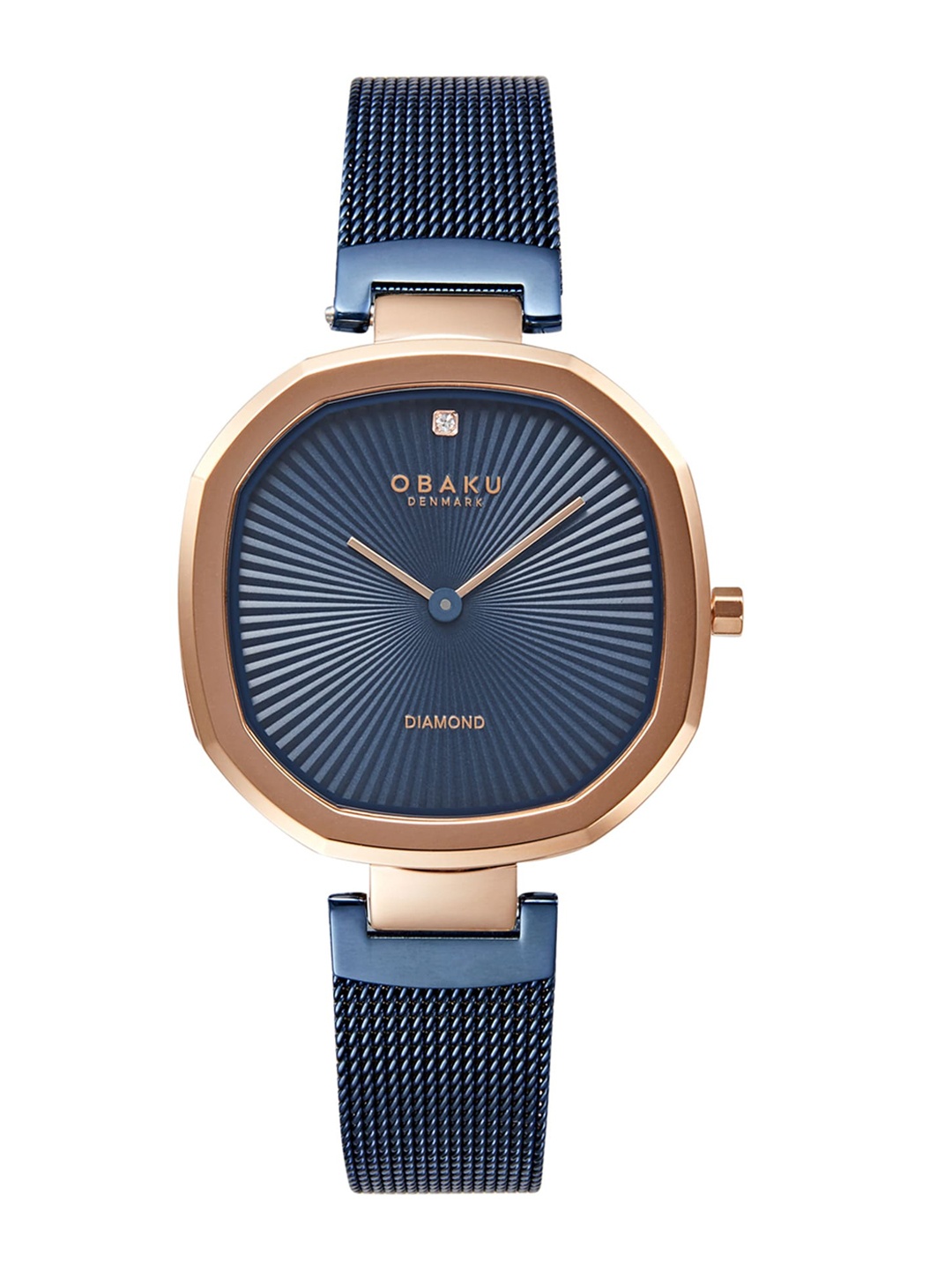 Obaku Brilliant Ocean Women Stainless Steel Bracelet Style Analogue Watch V277LXVLML, Blue
Obaku Brilliant Ocean Women Stainless Steel Bracelet Style Analogue Watch V277LXVLML, Blue