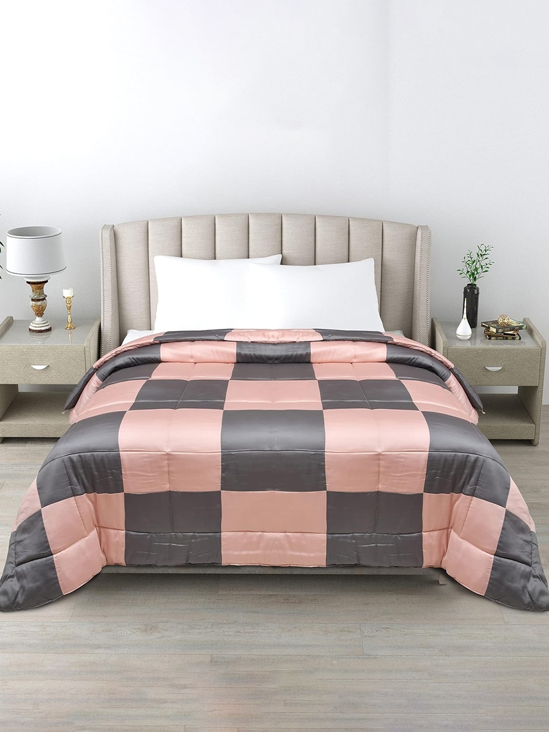 LINENWALAS Happy Sleeping Charcoal AC Room Bamboo Silk 300 GSM Patchwork Double Bed Duvet
LINENWALAS Happy Sleeping Charcoal AC Room Bamboo Silk 300 GSM Patchwork Double Bed Duvet