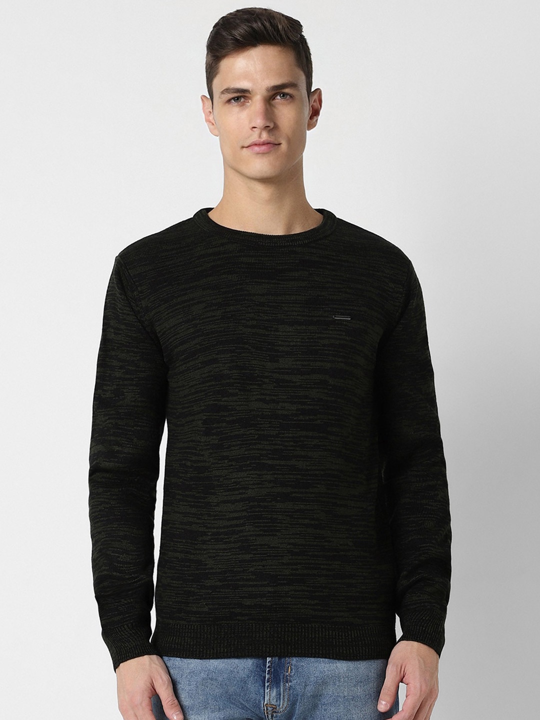 PETER ENGLAND UNIVERSITY Abstract Printed Round Neck Long Sleeves Acrylic Pullover Sweater, Black
PETER ENGLAND UNIVERSITY Abstract Printed Round Neck Long Sleeves Acrylic Pullover Sweater, Black