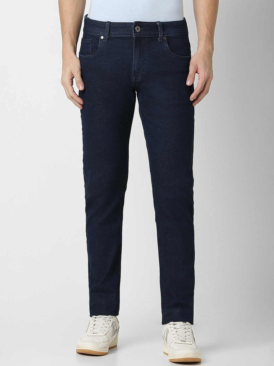 Peter England Casuals Men Skinny Fit Mid Rise Clean Look Stretchable Jeans, Navy blue
Peter England Casuals Men Skinny Fit Mid Rise Clean Look Stretchable Jeans, Navy blue