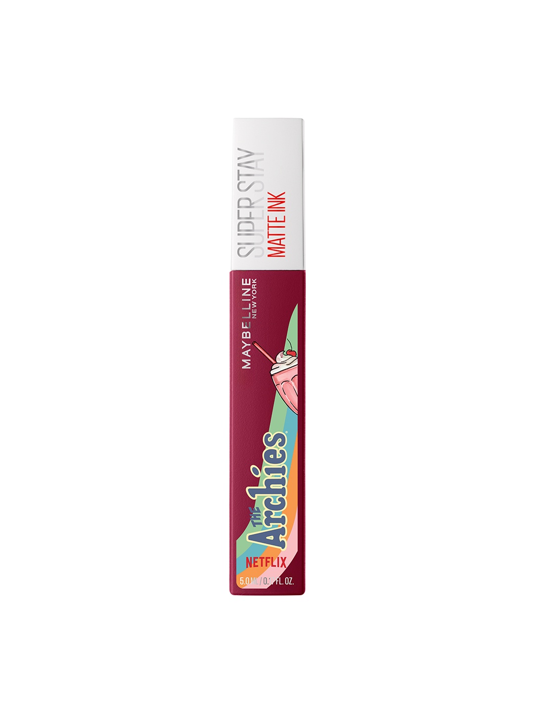 Maybelline The Archies Collection NY SuperStay Matte Ink Lipstick 5 ml - Founder, Magenta
Maybelline The Archies Collection NY SuperStay Matte Ink Lipstick 5 ml - Founder, Magenta