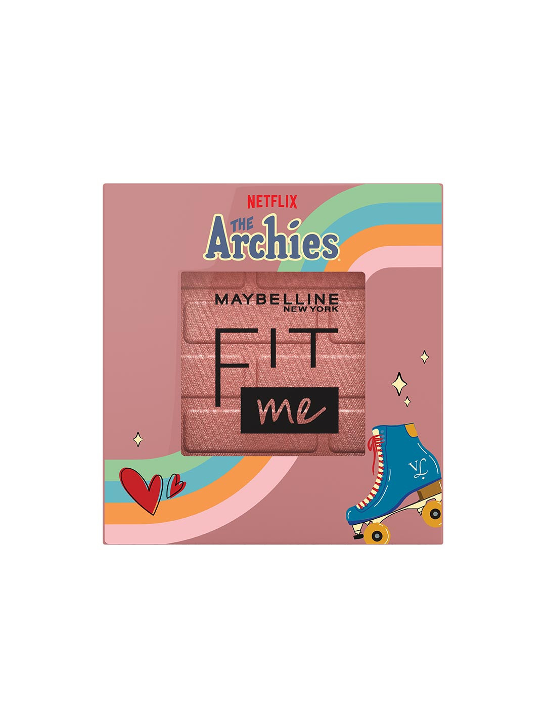 Maybelline The Archies Limited Edition New York Fit Me Mono Blush 4.5 g - Revolutionary 50, Pink
Maybelline The Archies Limited Edition New York Fit Me Mono Blush 4.5 g - Revolutionary 50, Pink